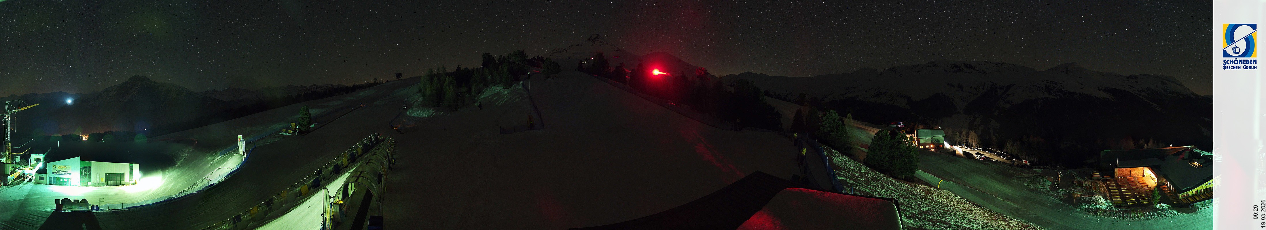 Archiv Foto Webcam Schöneben - Panoramablick von der Mittelstation