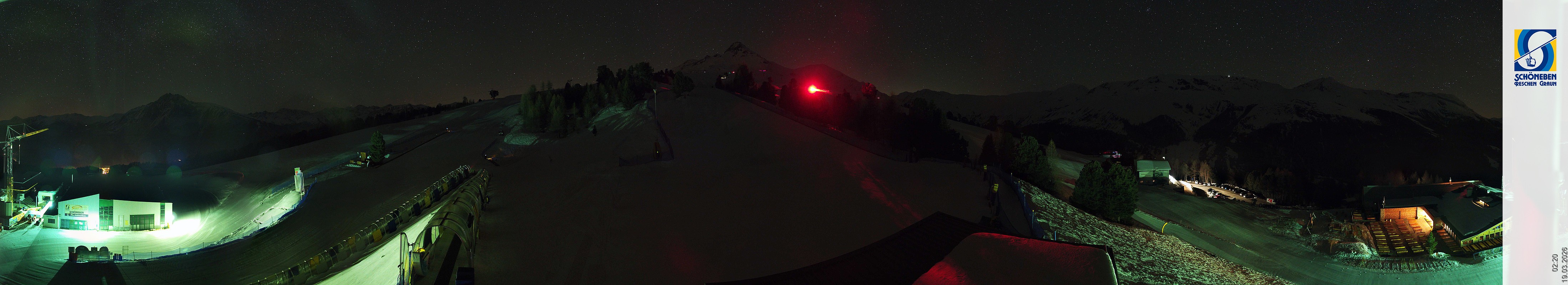 Archiv Foto Webcam Schöneben - Panoramablick von der Mittelstation