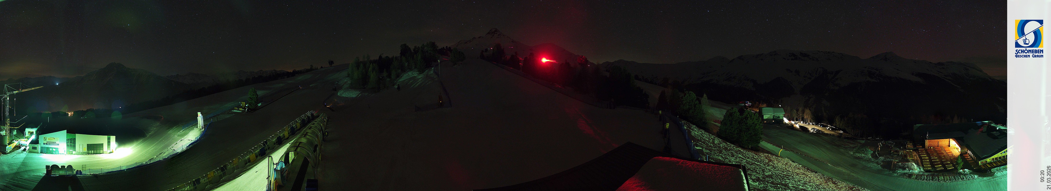 Archiv Foto Webcam Schöneben - Panoramablick von der Mittelstation