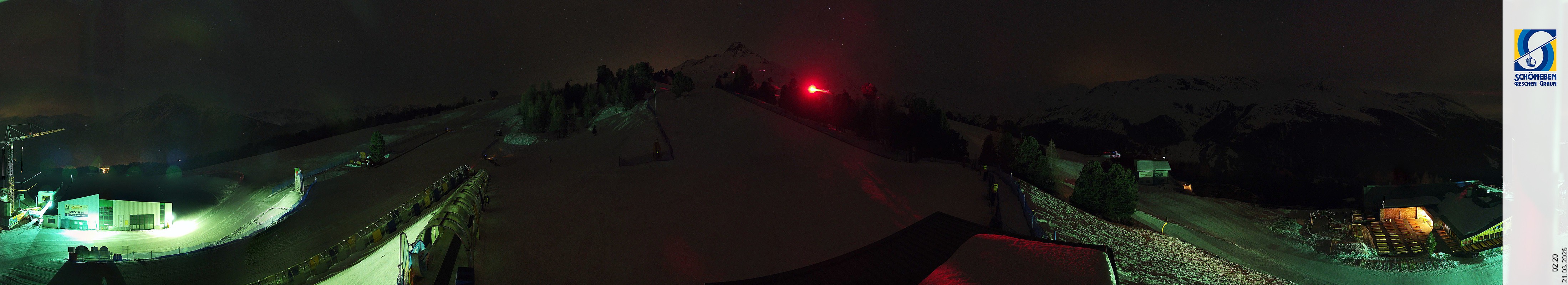 Archiv Foto Webcam Schöneben - Panoramablick von der Mittelstation