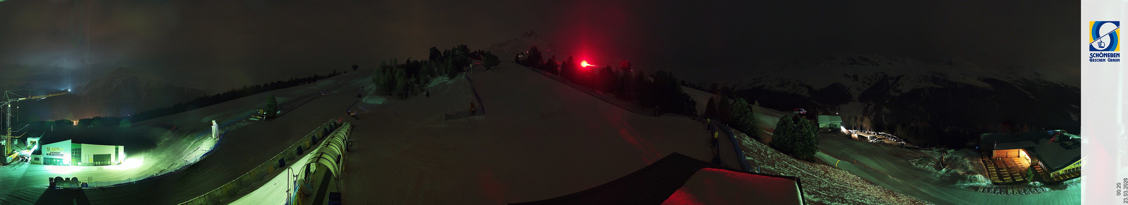 Archiv Foto Webcam Schöneben - Panoramablick von der Mittelstation