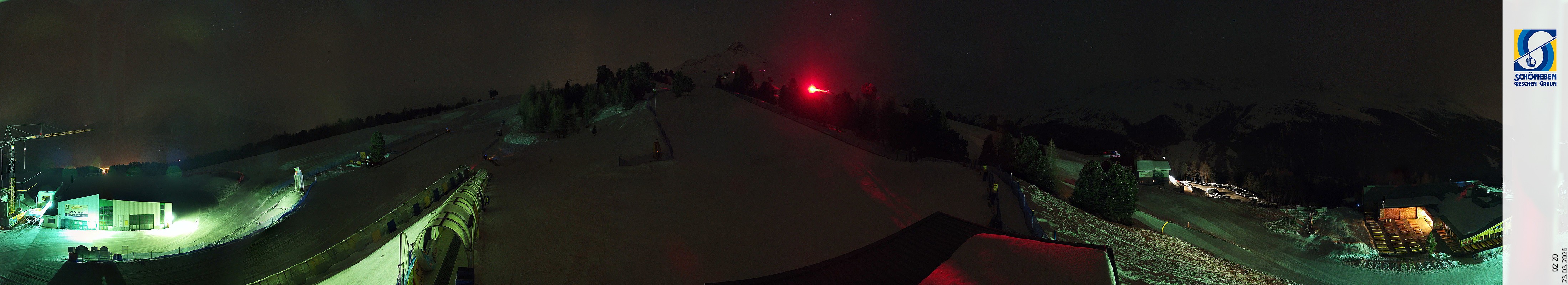 Archiv Foto Webcam Schöneben - Panoramablick von der Mittelstation