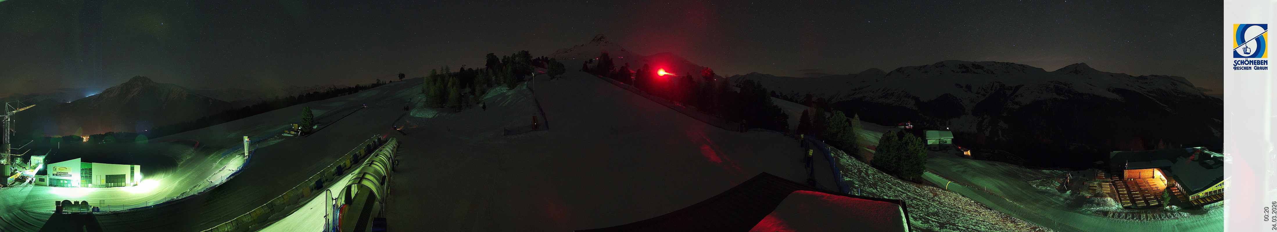 Archiv Foto Webcam Schöneben - Panoramablick von der Mittelstation