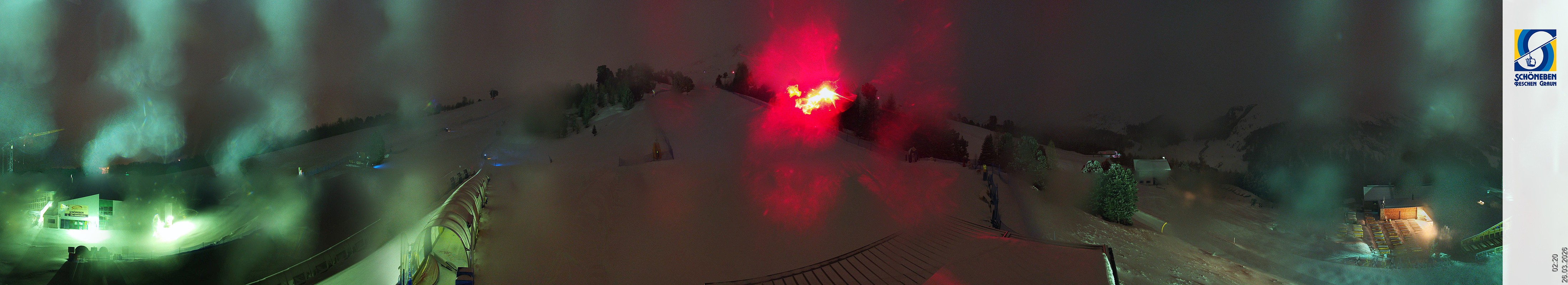 Archiv Foto Webcam Schöneben - Panoramablick von der Mittelstation