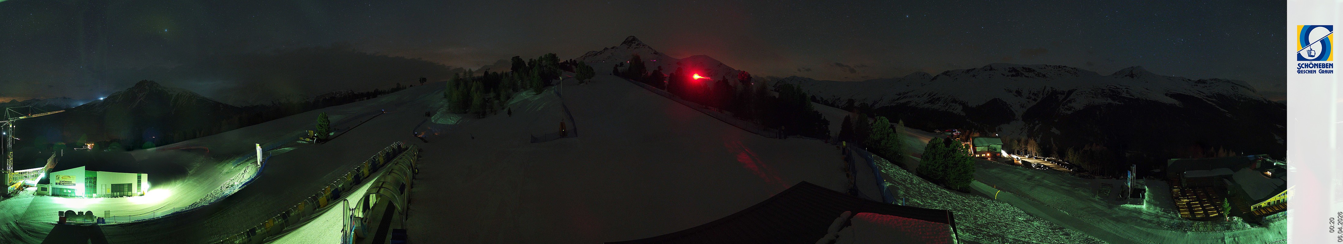 Archiv Foto Webcam Schöneben - Panoramablick von der Mittelstation