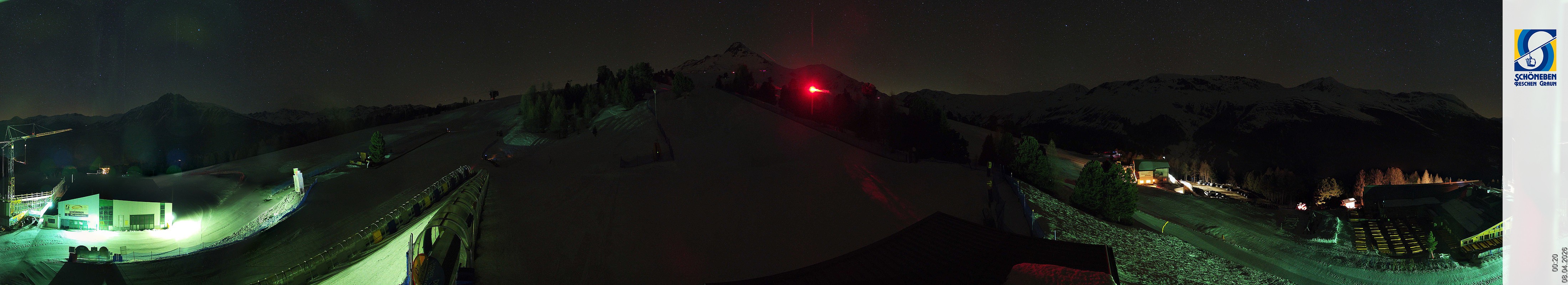 Archiv Foto Webcam Schöneben - Panoramablick von der Mittelstation