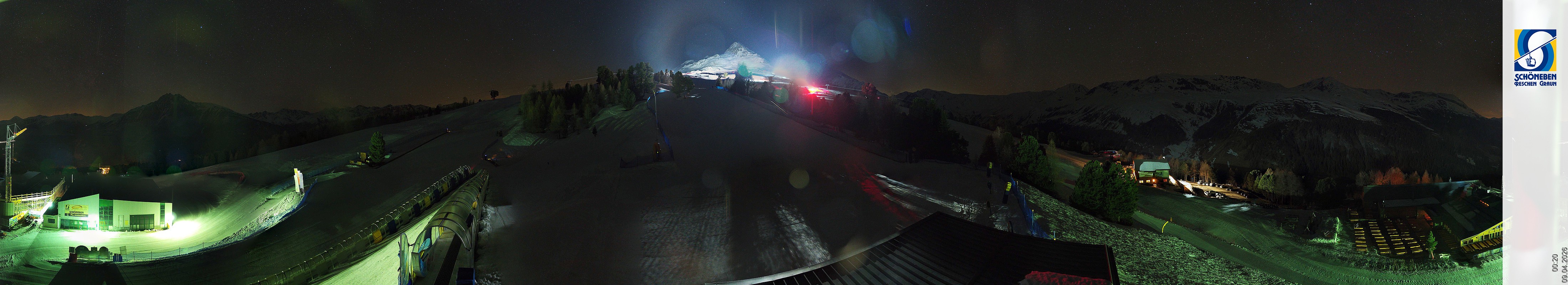 Archiv Foto Webcam Schöneben - Panoramablick von der Mittelstation