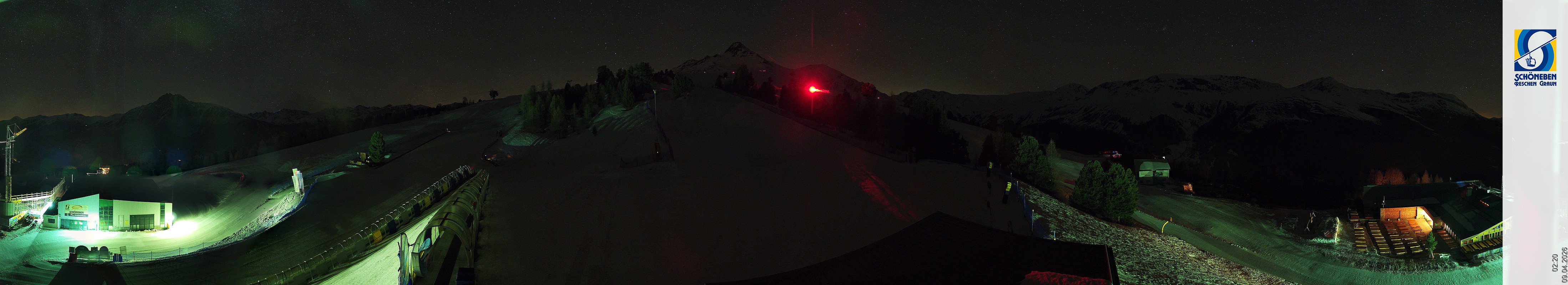 Archiv Foto Webcam Schöneben - Panoramablick von der Mittelstation