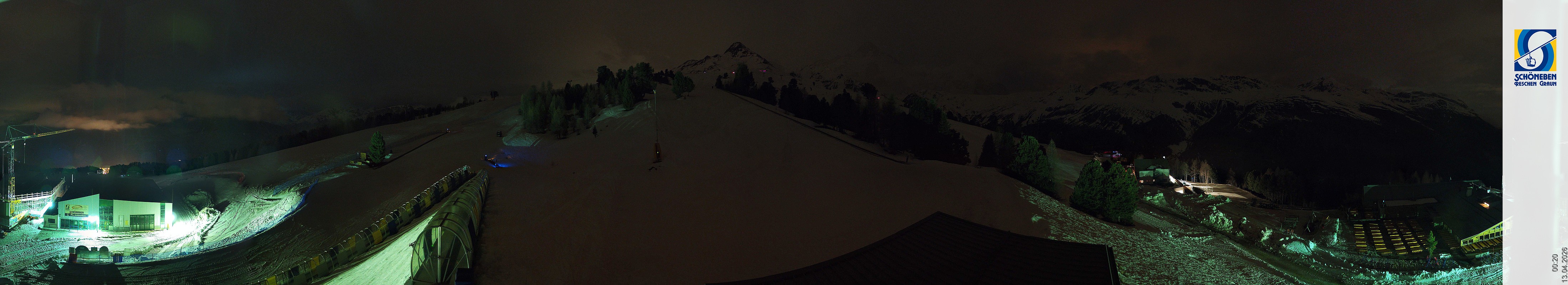 Archiv Foto Webcam Schöneben - Panoramablick von der Mittelstation