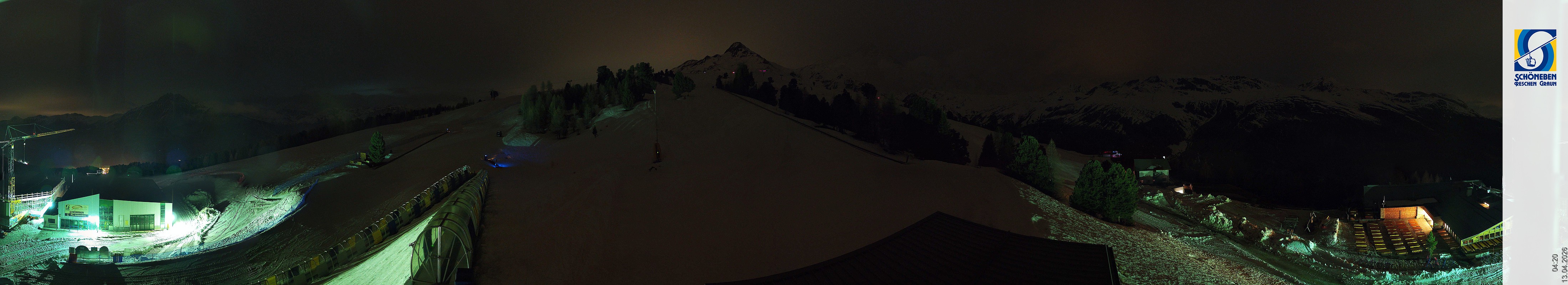 Archiv Foto Webcam Schöneben - Panoramablick von der Mittelstation