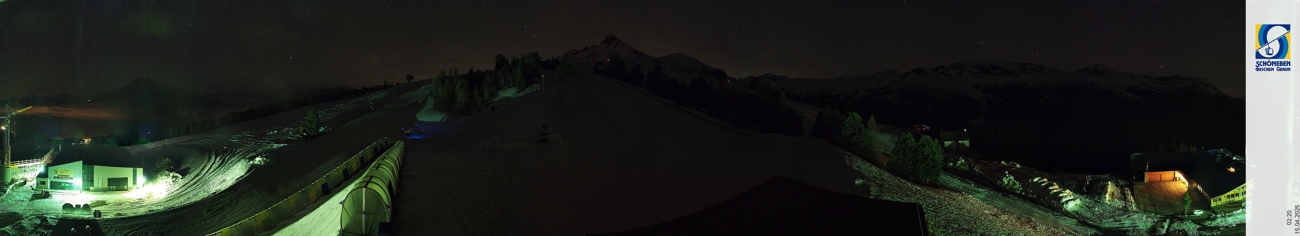 Archiv Foto Webcam Schöneben - Panoramablick von der Mittelstation