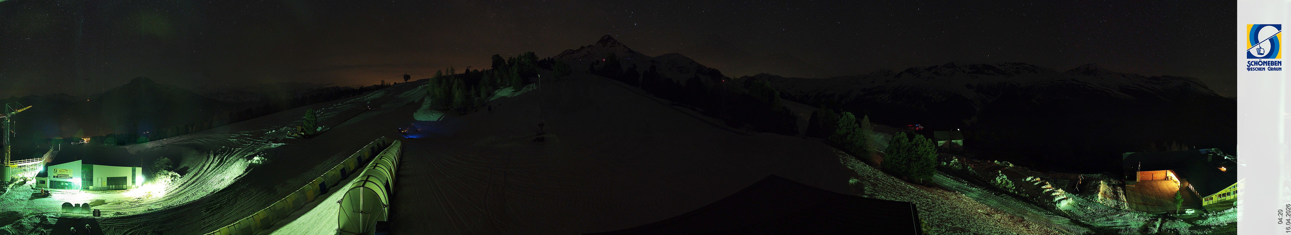 Archiv Foto Webcam Schöneben - Panoramablick von der Mittelstation