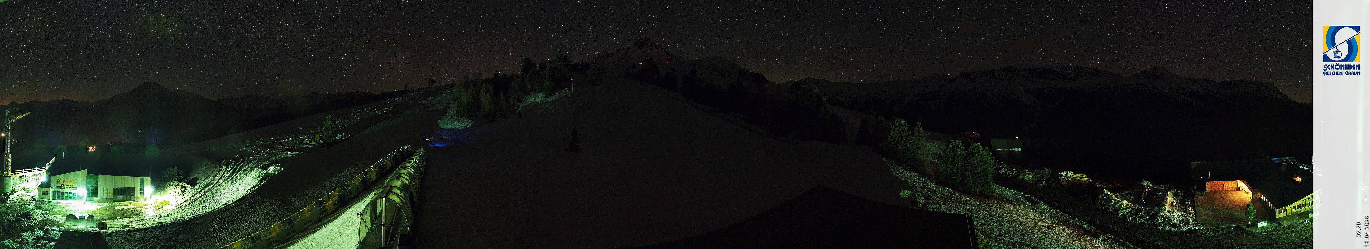 Archiv Foto Webcam Schöneben - Panoramablick von der Mittelstation