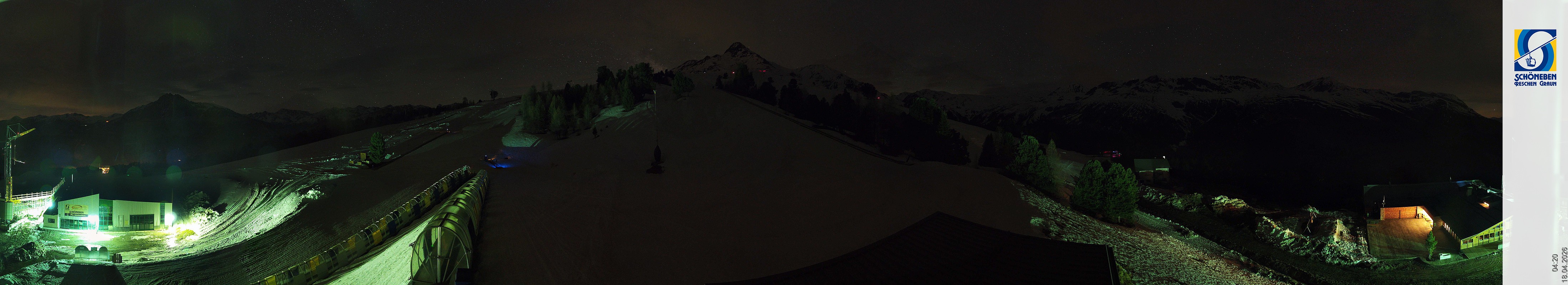 Archiv Foto Webcam Schöneben - Panoramablick von der Mittelstation