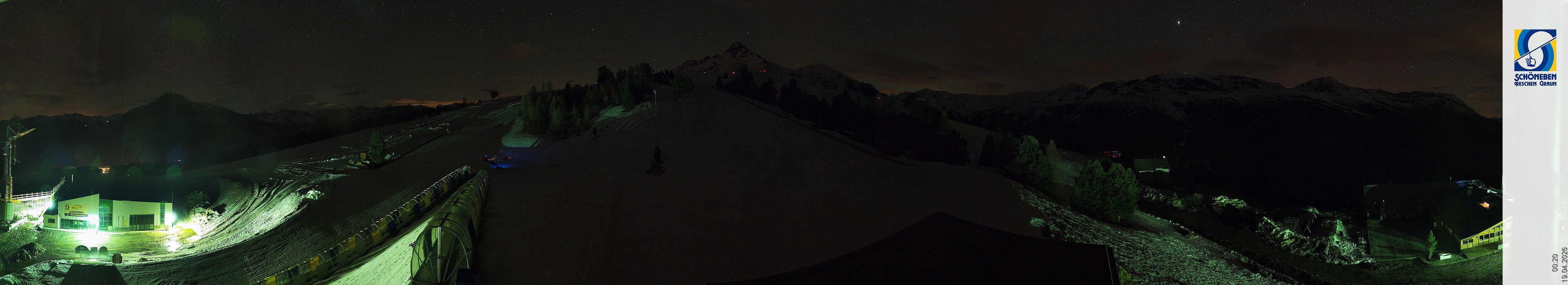 Archiv Foto Webcam Schöneben - Panoramablick von der Mittelstation