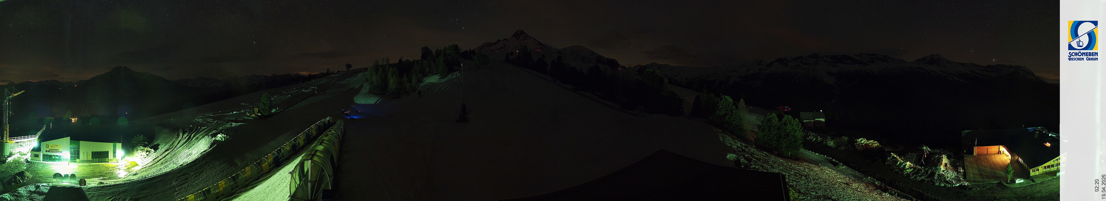 Archiv Foto Webcam Schöneben - Panoramablick von der Mittelstation