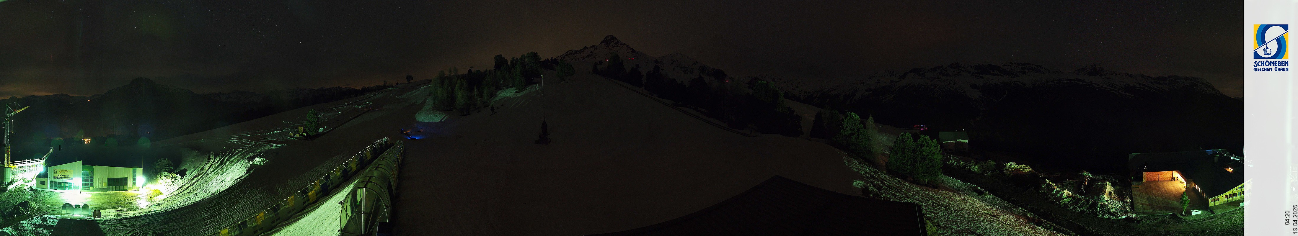 Archiv Foto Webcam Schöneben - Panoramablick von der Mittelstation