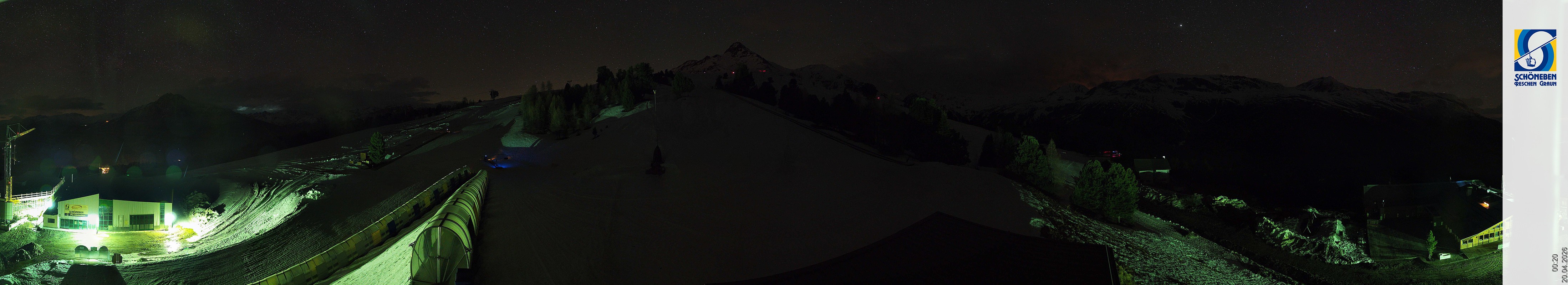 Archiv Foto Webcam Schöneben - Panoramablick von der Mittelstation