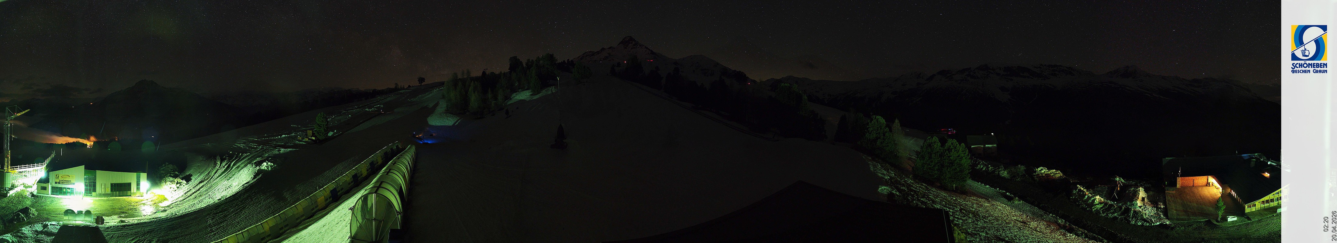 Archiv Foto Webcam Schöneben - Panoramablick von der Mittelstation