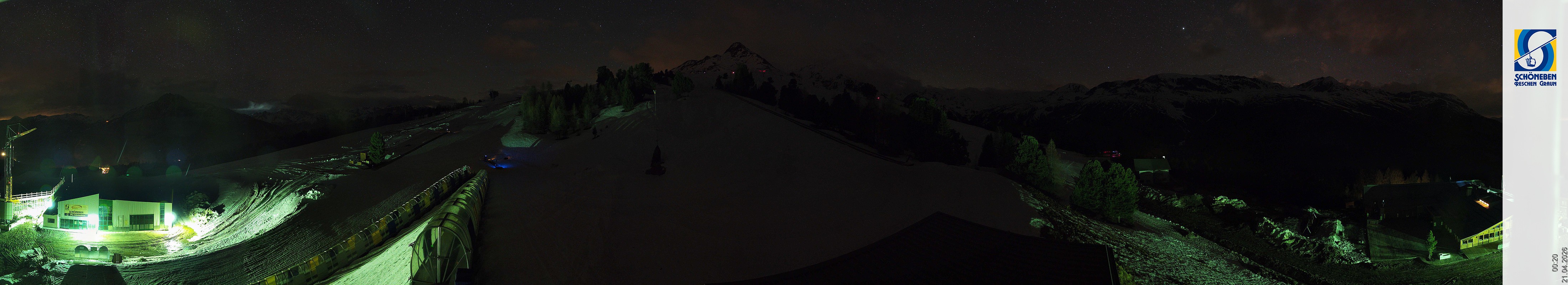 Archiv Foto Webcam Schöneben - Panoramablick von der Mittelstation