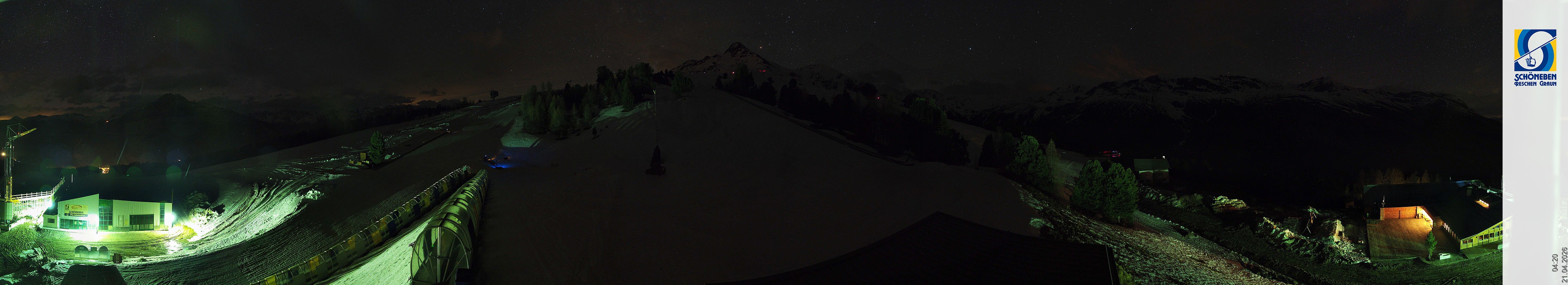 Archiv Foto Webcam Schöneben - Panoramablick von der Mittelstation