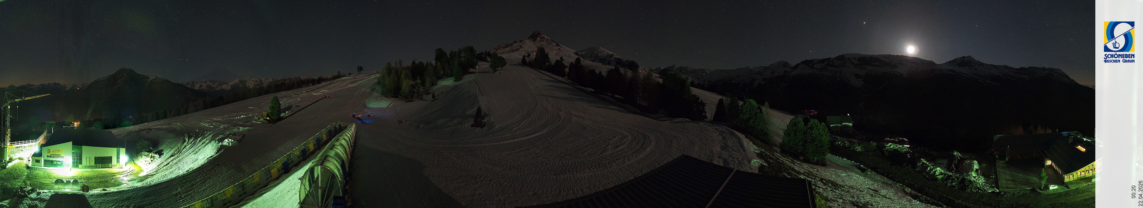 Archiv Foto Webcam Schöneben - Panoramablick von der Mittelstation