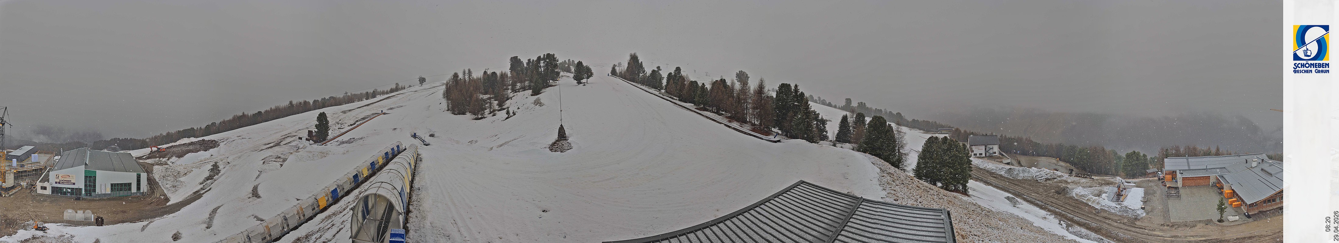 Archiv Foto Webcam Schöneben - Panoramablick von der Mittelstation
