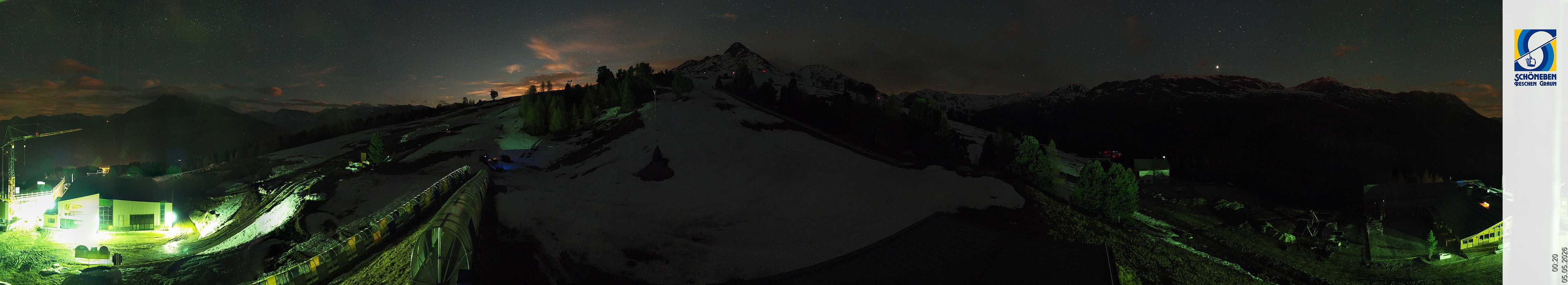 Archiv Foto Webcam Schöneben - Panoramablick von der Mittelstation