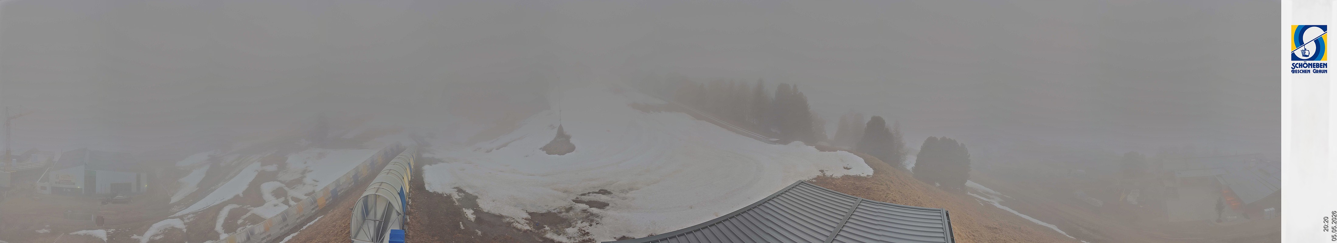 Archiv Foto Webcam Schöneben - Panoramablick von der Mittelstation