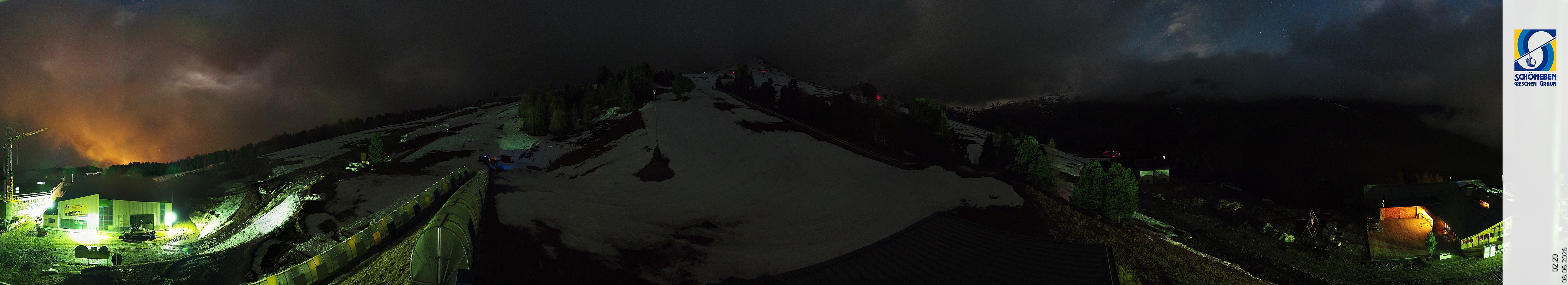 Archiv Foto Webcam Schöneben - Panoramablick von der Mittelstation
