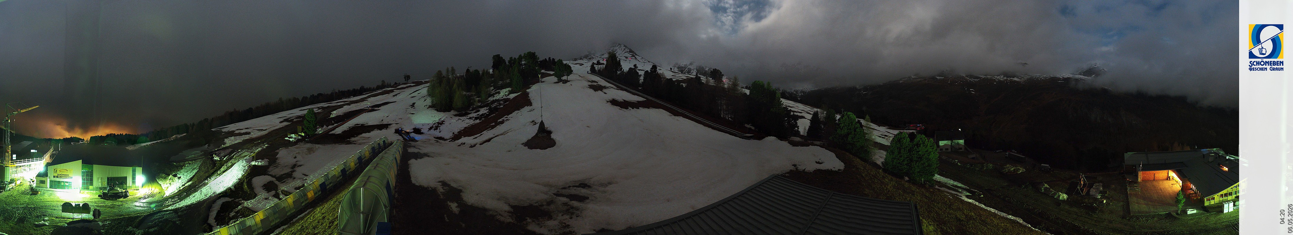 Archiv Foto Webcam Schöneben - Panoramablick von der Mittelstation