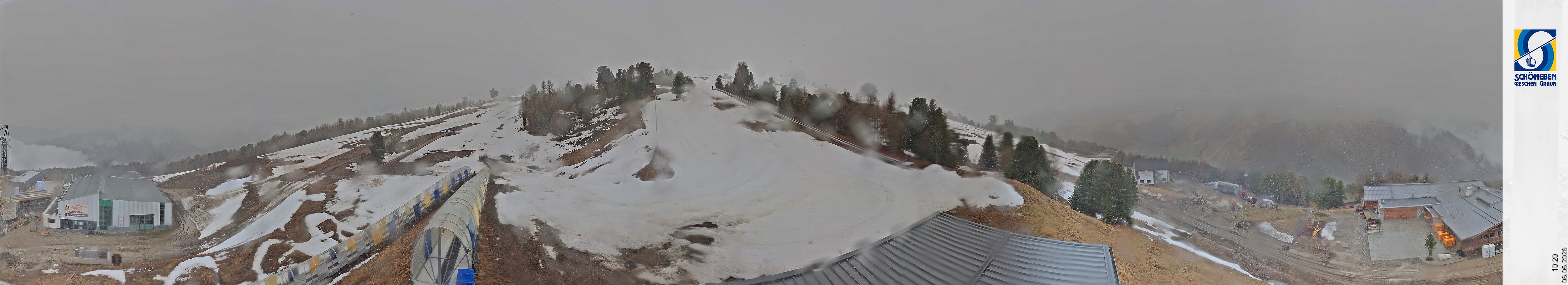 Archiv Foto Webcam Schöneben - Panoramablick von der Mittelstation