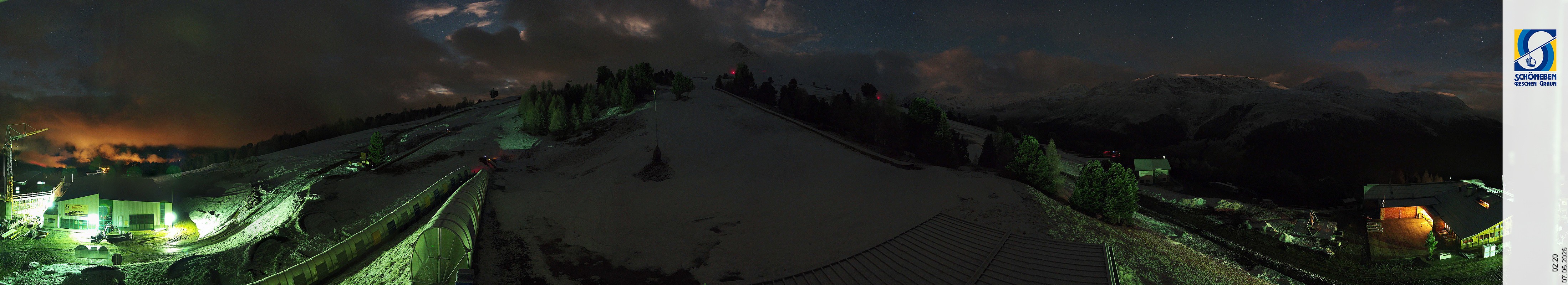Archiv Foto Webcam Schöneben - Panoramablick von der Mittelstation