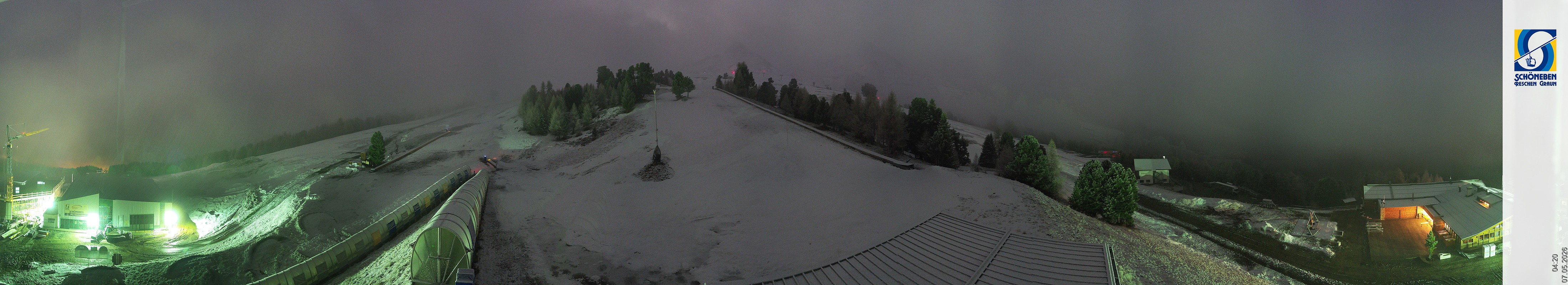 Archiv Foto Webcam Schöneben - Panoramablick von der Mittelstation