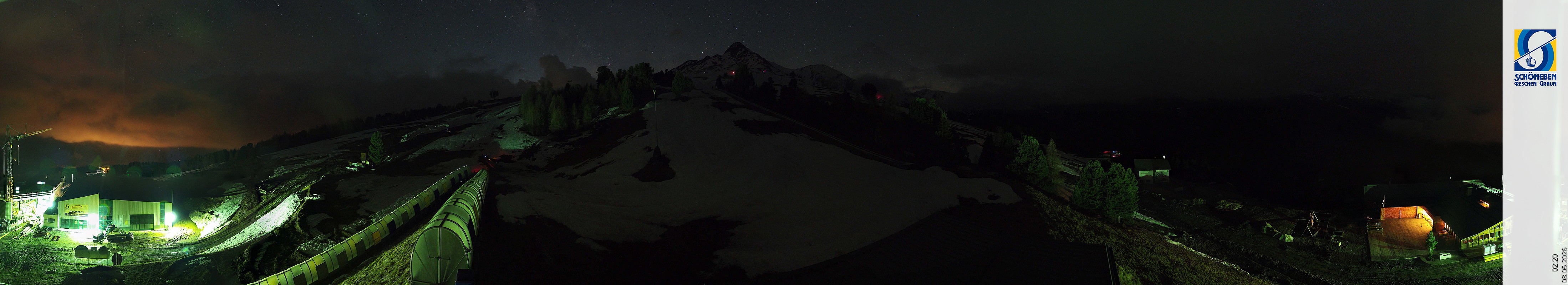 Archiv Foto Webcam Schöneben - Panoramablick von der Mittelstation