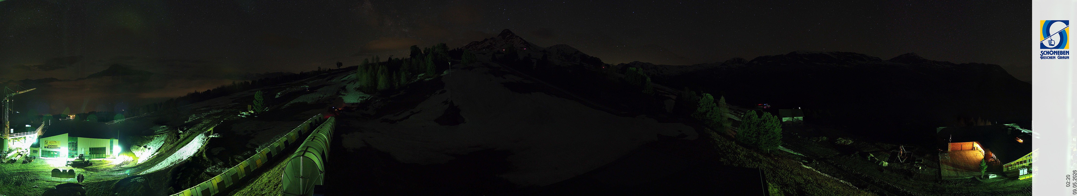Archiv Foto Webcam Schöneben - Panoramablick von der Mittelstation