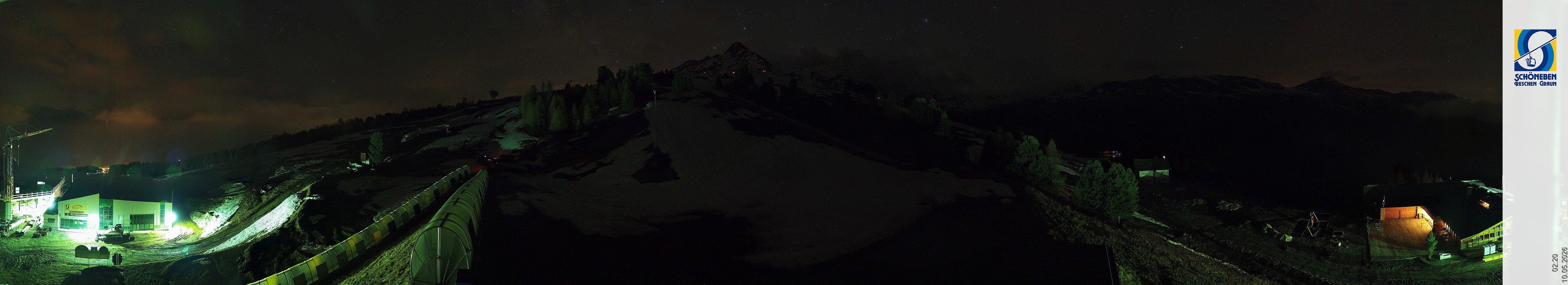 Archiv Foto Webcam Schöneben - Panoramablick von der Mittelstation