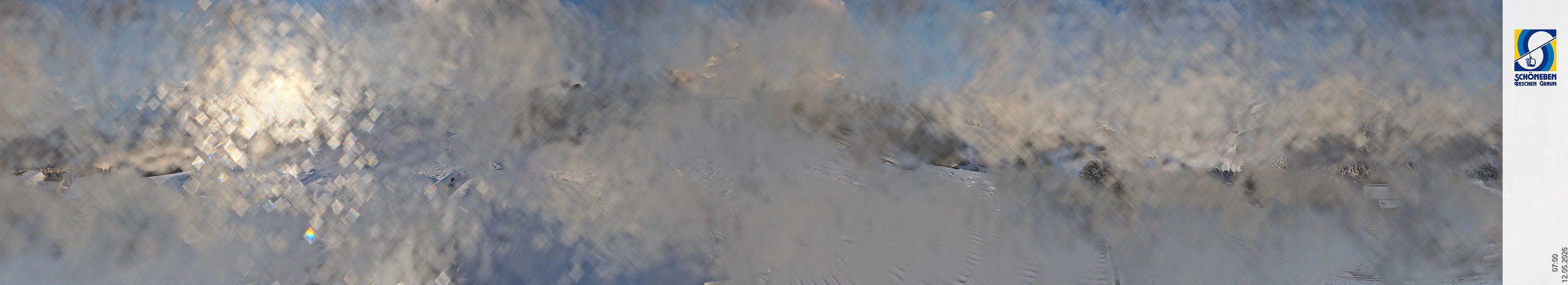 Archiv Foto Webcam Schöneben - Panoramablick von der Mittelstation
