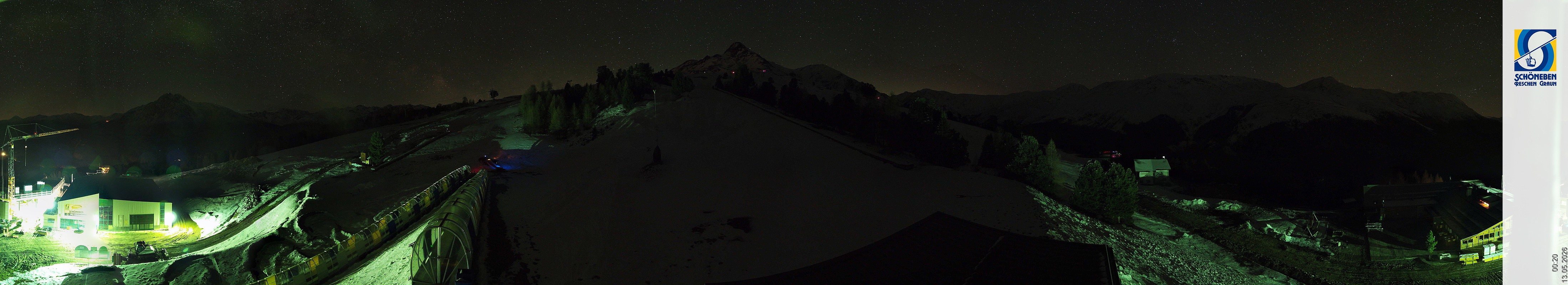 Archiv Foto Webcam Schöneben - Panoramablick von der Mittelstation