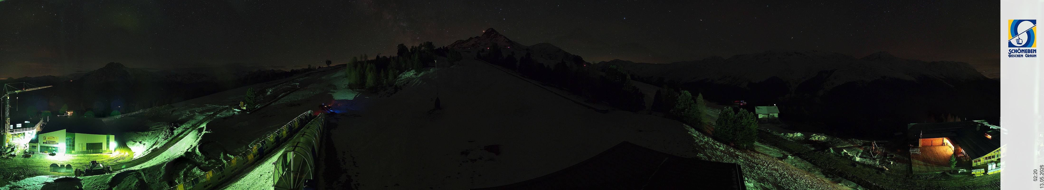 Archiv Foto Webcam Schöneben - Panoramablick von der Mittelstation