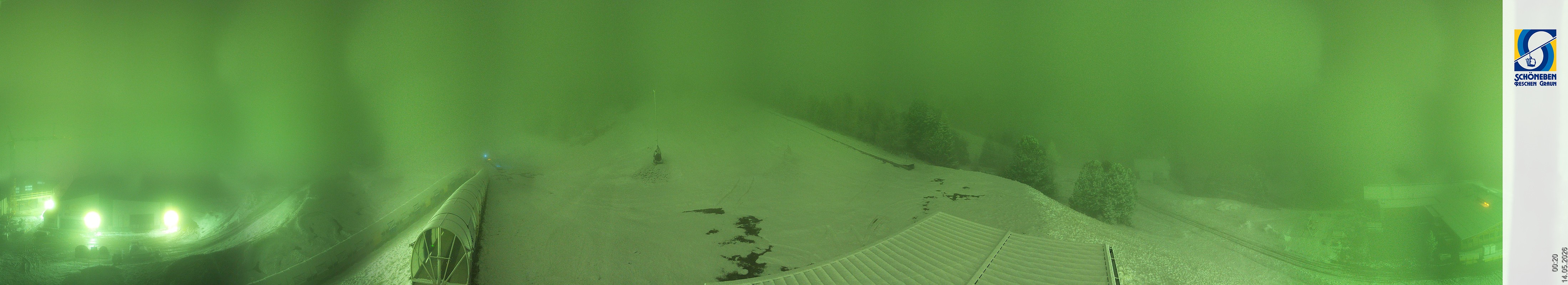 Archiv Foto Webcam Schöneben - Panoramablick von der Mittelstation