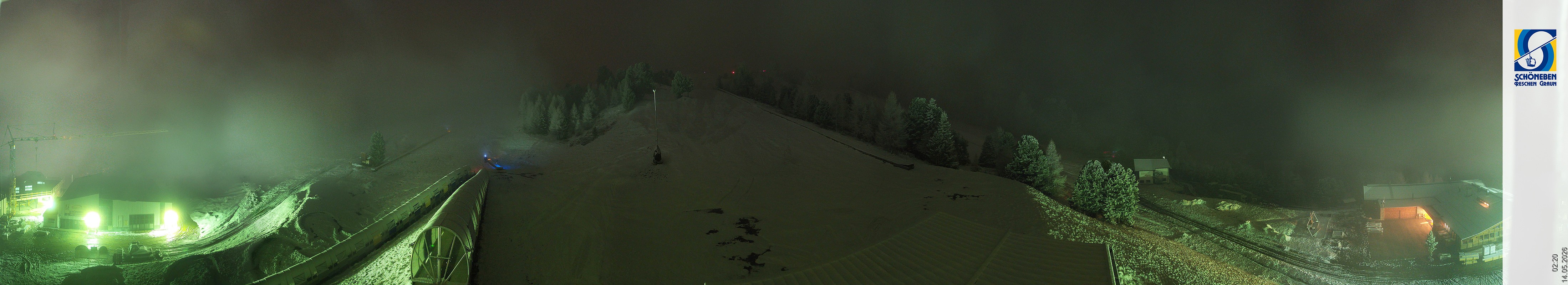 Archiv Foto Webcam Schöneben - Panoramablick von der Mittelstation