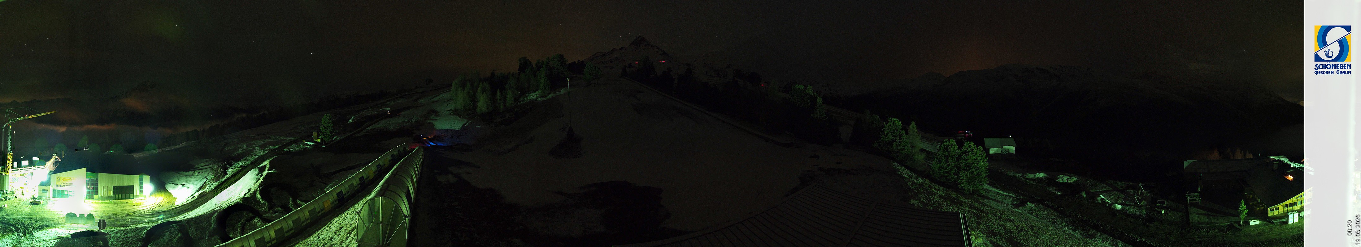 Archiv Foto Webcam Schöneben - Panoramablick von der Mittelstation