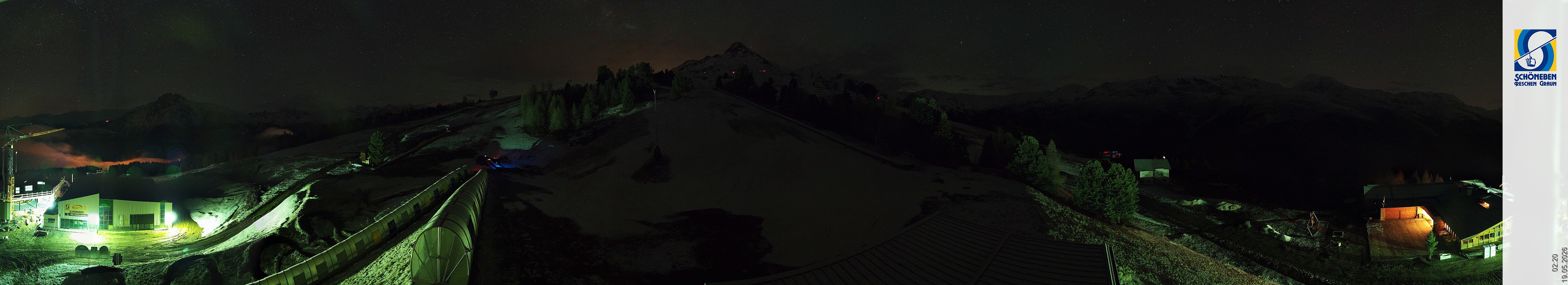 Archiv Foto Webcam Schöneben - Panoramablick von der Mittelstation
