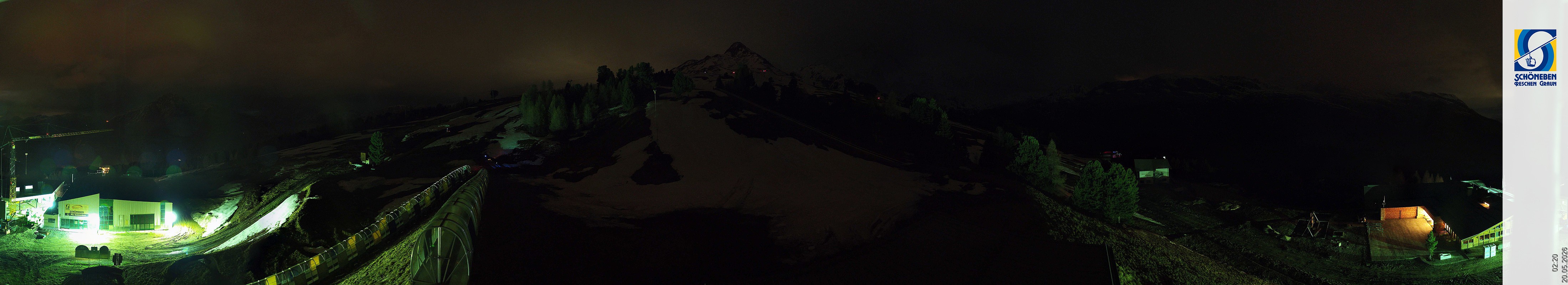 Archiv Foto Webcam Schöneben - Panoramablick von der Mittelstation