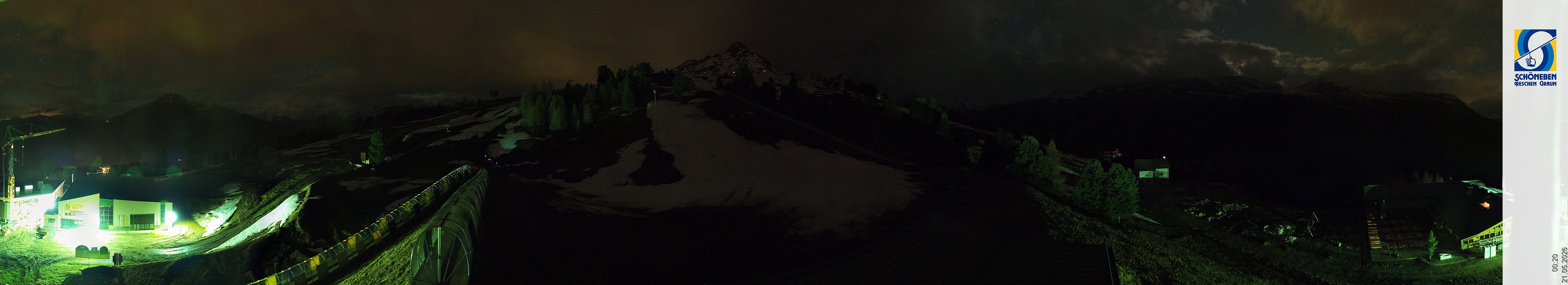Archiv Foto Webcam Schöneben - Panoramablick von der Mittelstation