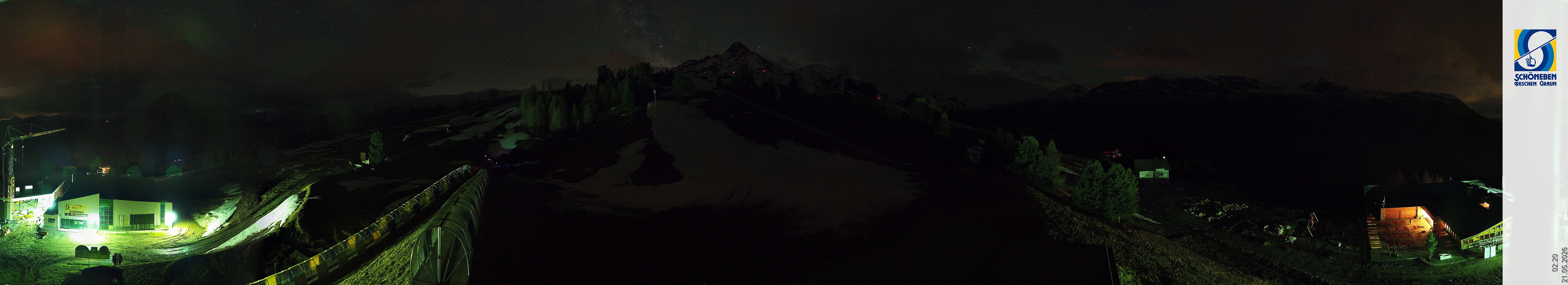 Archiv Foto Webcam Schöneben - Panoramablick von der Mittelstation