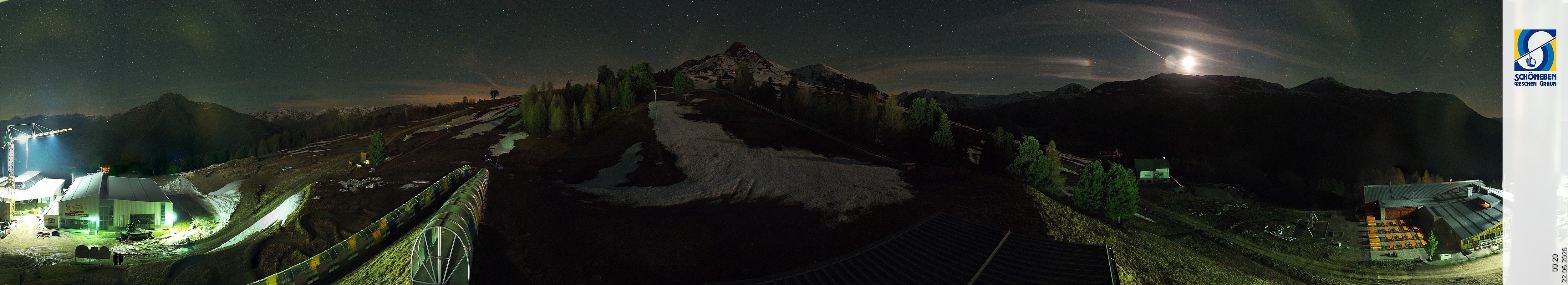 Archiv Foto Webcam Schöneben - Panoramablick von der Mittelstation