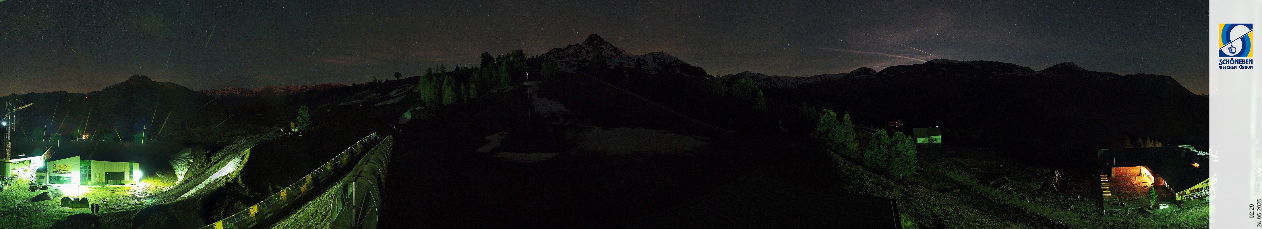 Archiv Foto Webcam Schöneben - Panoramablick von der Mittelstation