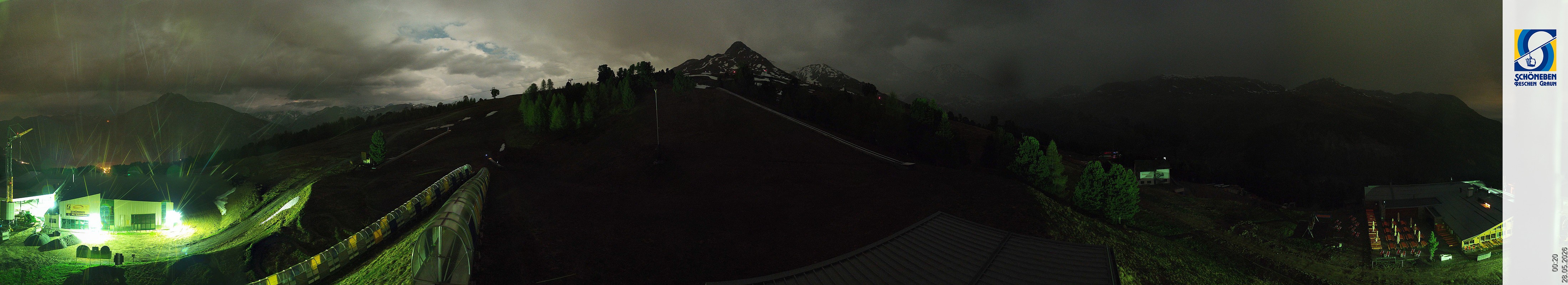 Archiv Foto Webcam Schöneben - Panoramablick von der Mittelstation